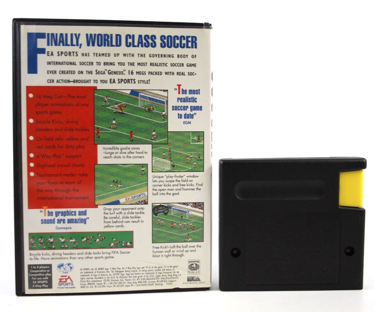 FIFA International Soccer - SEGA Genesis [NTSC-U] - WITH WARRANTY