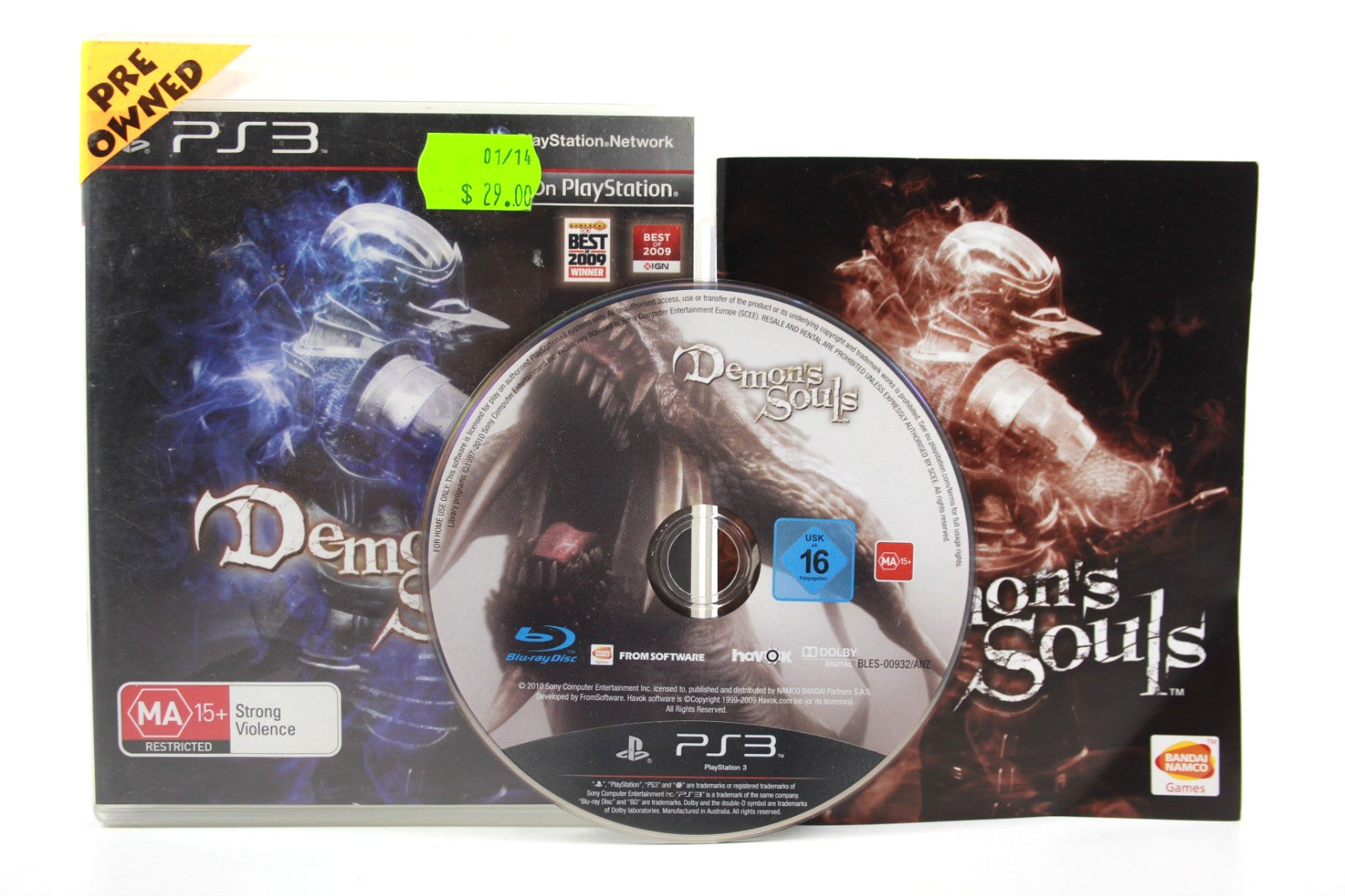 Demon's Souls - PlayStation 3 (PS3) [PAL] - WITH WARRANTY