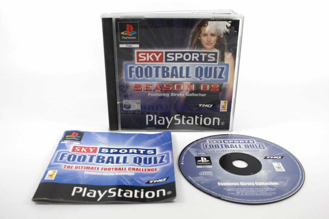 Sky Sports Football Quiz - Season 2 (PS1) [PAL] - WITH WARRANTY -
