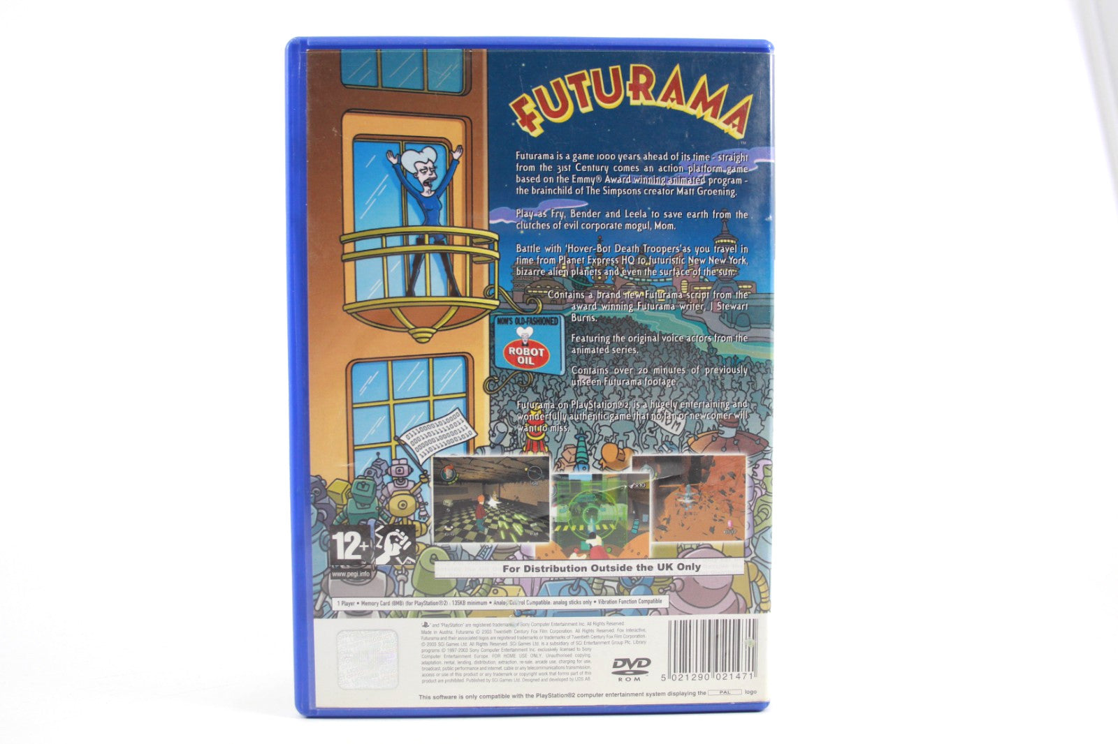 Futurama - PlayStation 2 (PS2) [PAL] - WITH WARRANTY