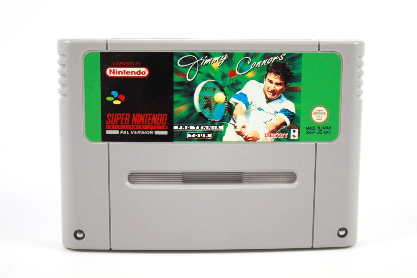 Jimmy Connors Pro Tennis Tour - Super Nintendo (SNES) [PAL] - WITH WARRANTY