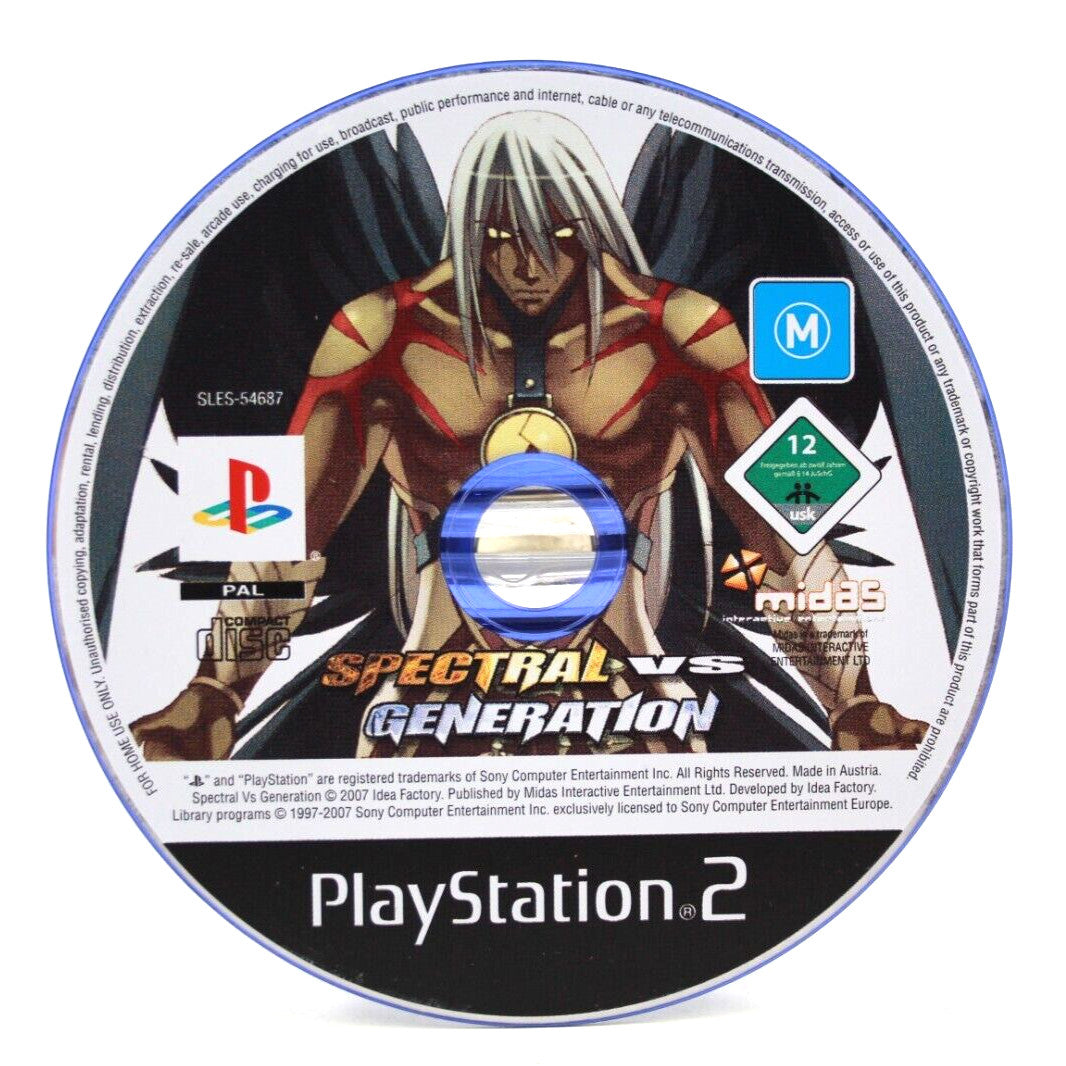 Spectral vs Generation [DISC ONLY] - PlayStation 2 (PS2) [PAL] - WITH WARRANTY