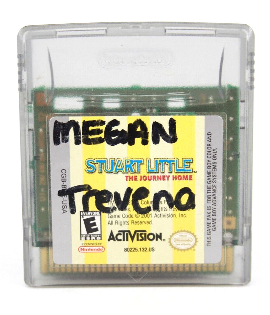 Stuart Little The Journey Home [NEW SAVE BATTERY] Nintendo Game Boy Color [NTSC]