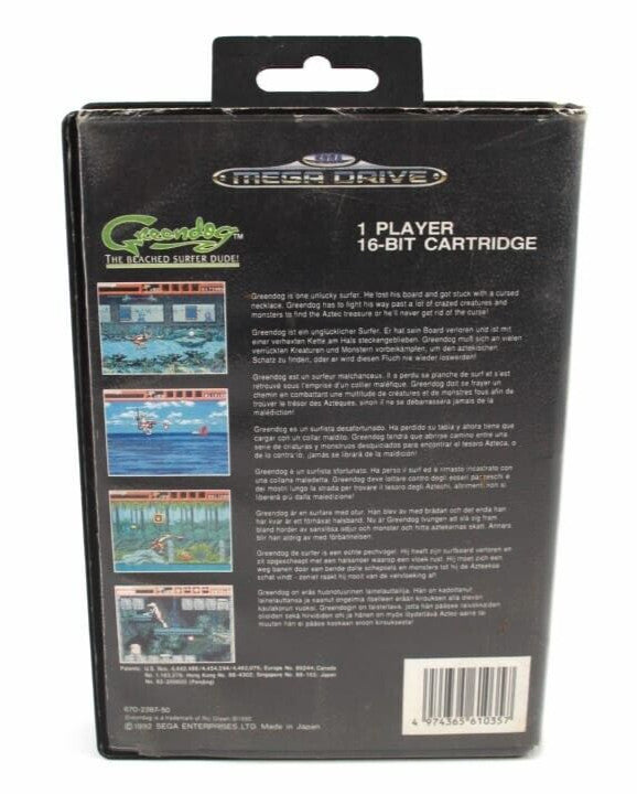 Greendog: The Beached Surfer Dude! - SEGA Mega Drive [PAL] WITH WARRANTY