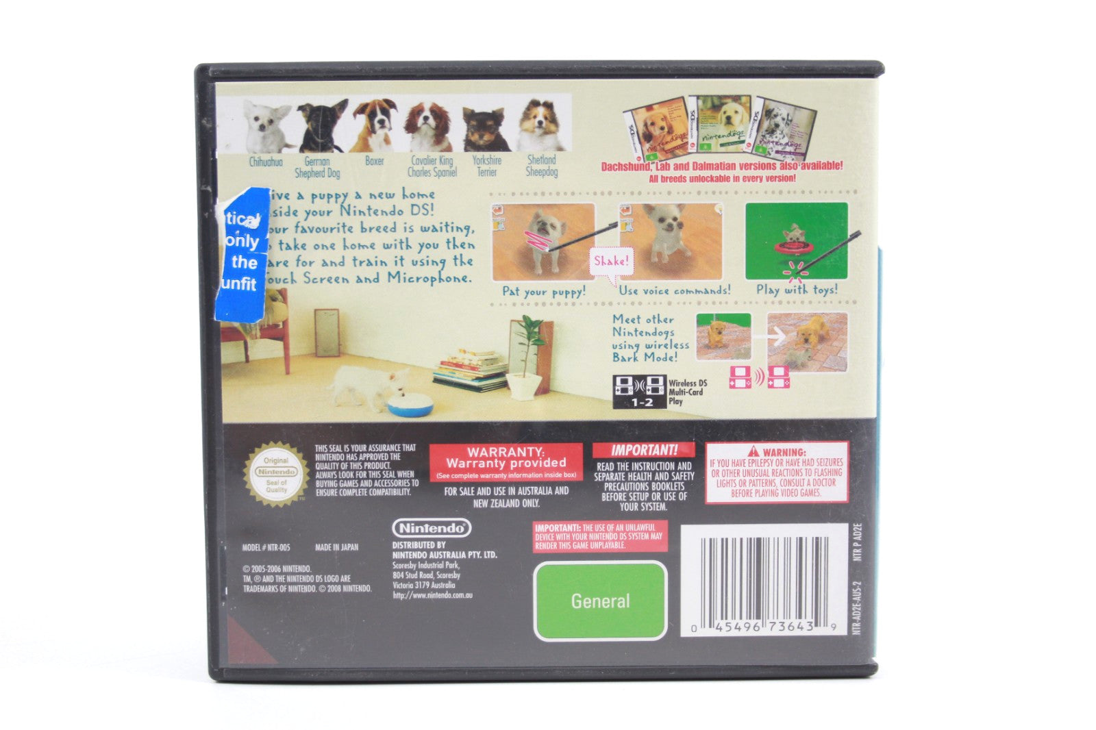 Nintendogs Chihuahua & Friends - Nintendo DS [PAL] - WITH WARRANTY