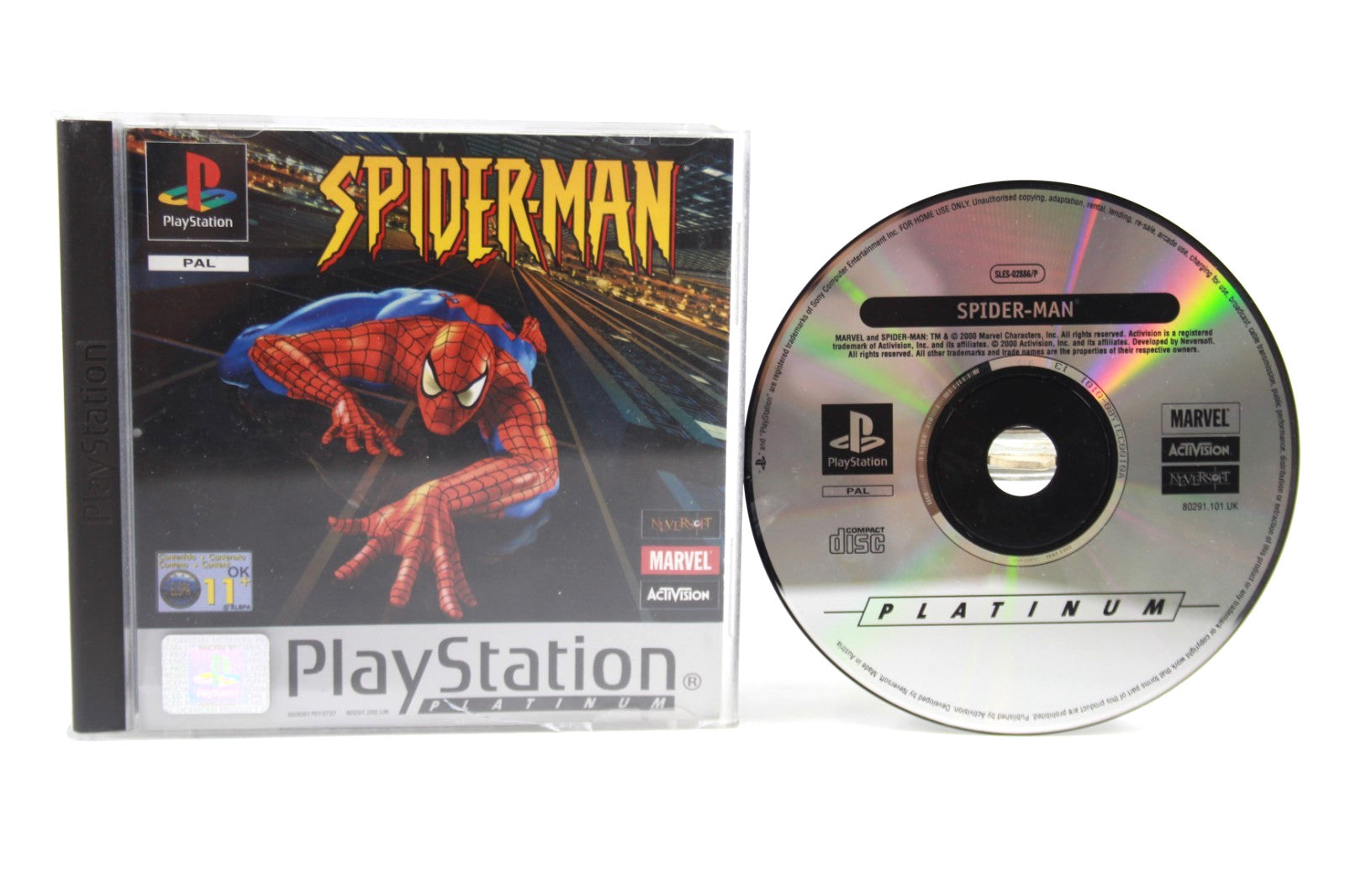 Spider-Man [Platinum] - PlayStation (PS1) [PAL] - WITH WARRANTY