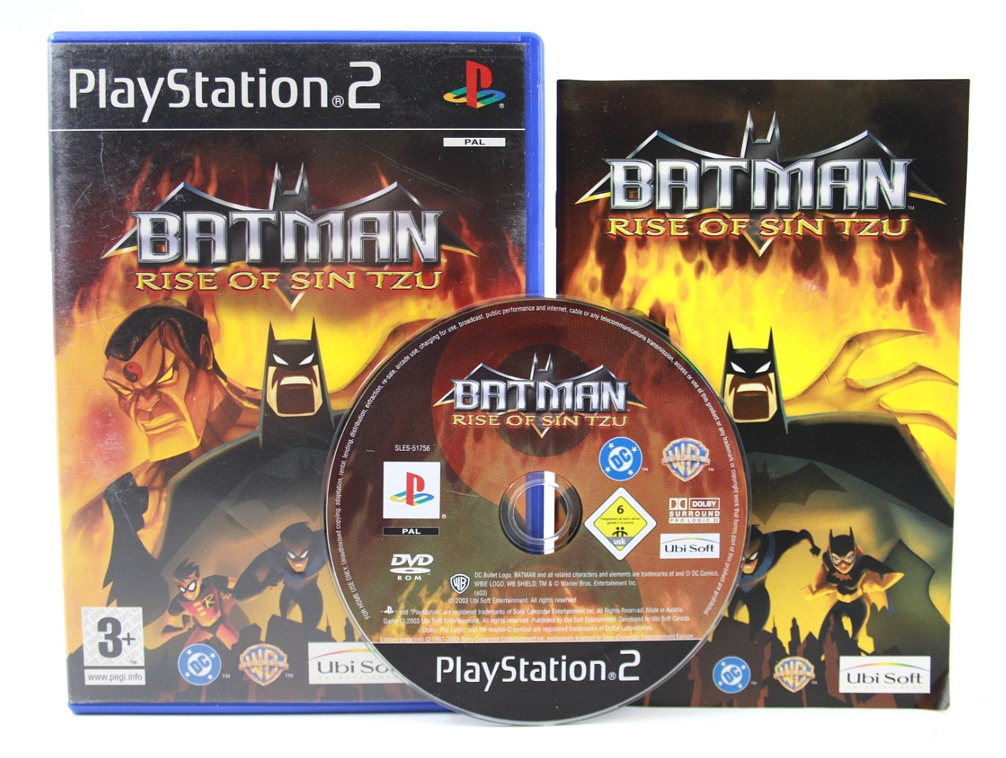 Batman: Rise of Sin Tzu - PlayStation 2 (PS2) [PAL] - WITH WARRANTY