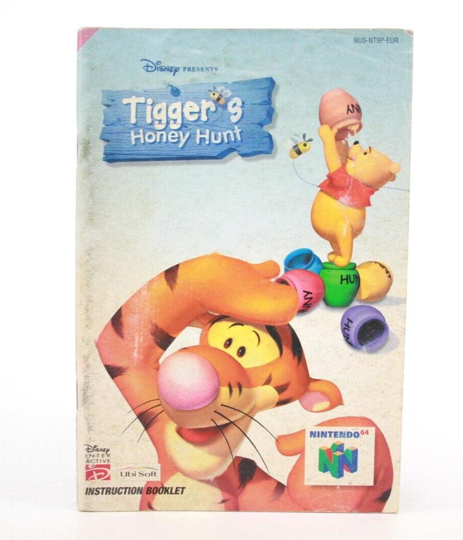 Disney Tigger's Honey Hunt [MANUAL ONLY] - Nintendo 64 (N64) [PAL]