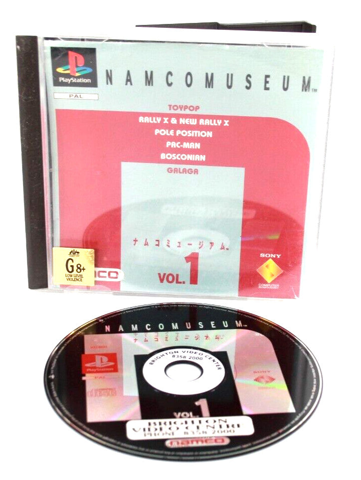 Namco Museum Vol. 1 (PS1) [PAL] - WITH WARRANTY - Vol