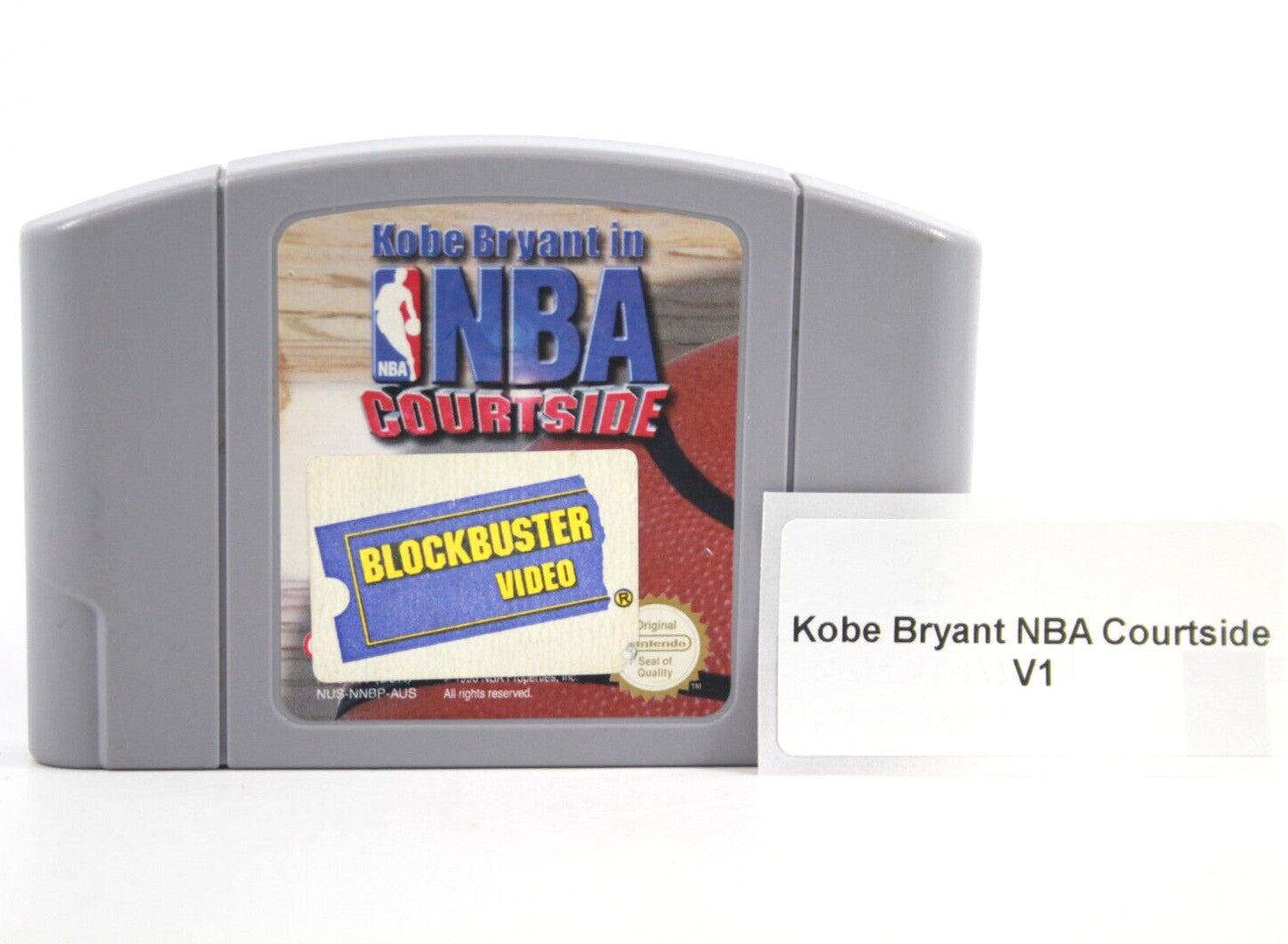 Kobe Bryant In NBA Courtside [CART ONLY] - Nintendo 64 (N64) [PAL] WITH WARRANTY