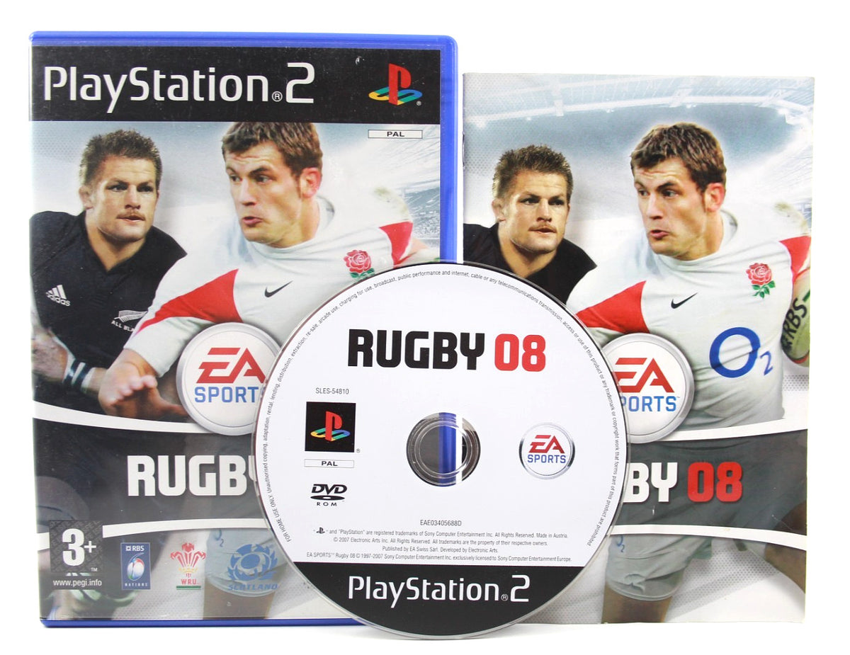 **MINT DISC** Rugby 08 (PS2) [PAL] - WITH WARRANTY [Black Label]