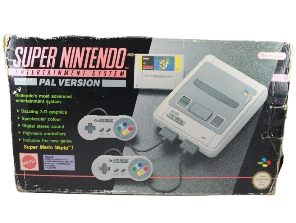 Genuine, Official Super Nintendo Console (SNES) **BOX ONLY** [PAL]