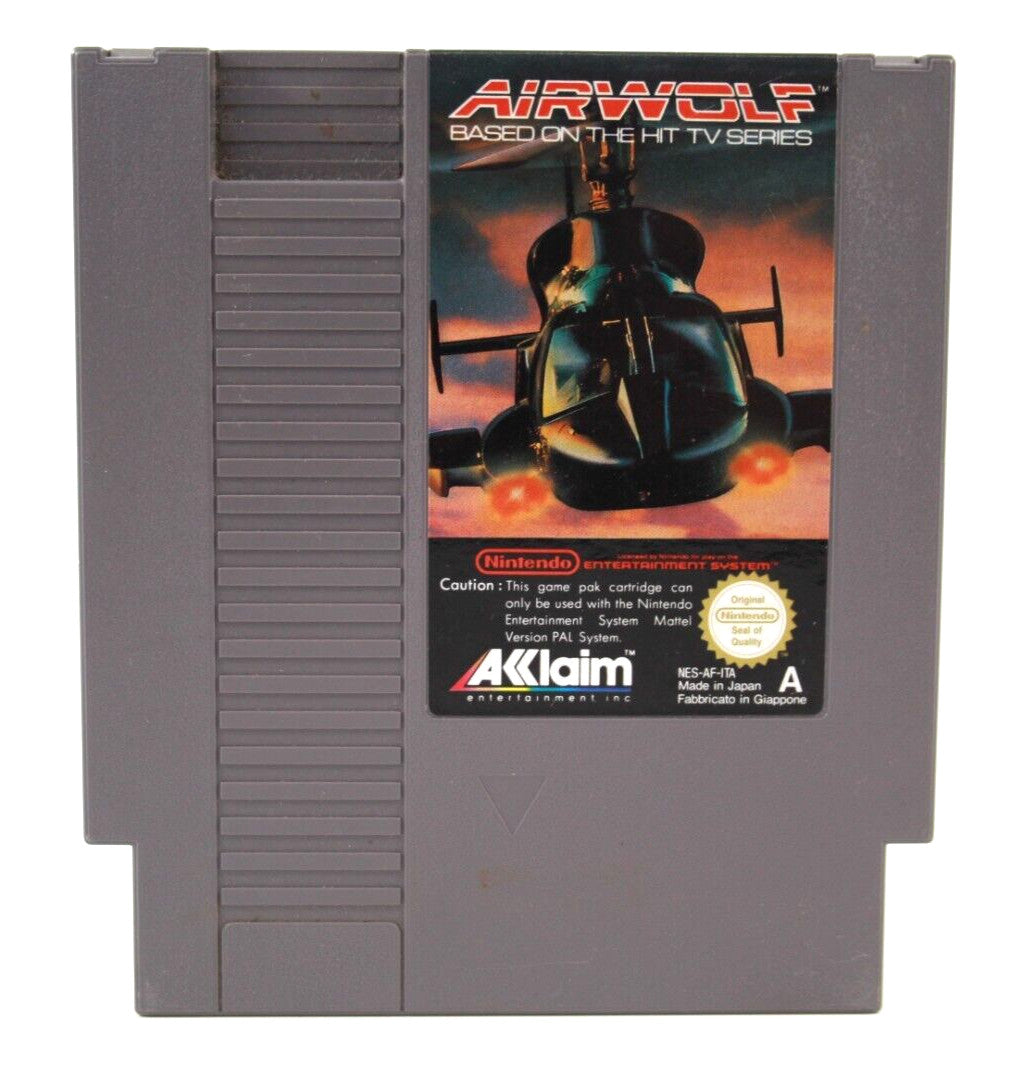 Air Wolf - Nintendo Entertainment System (NES) [PAL] - WITH WARRANTY