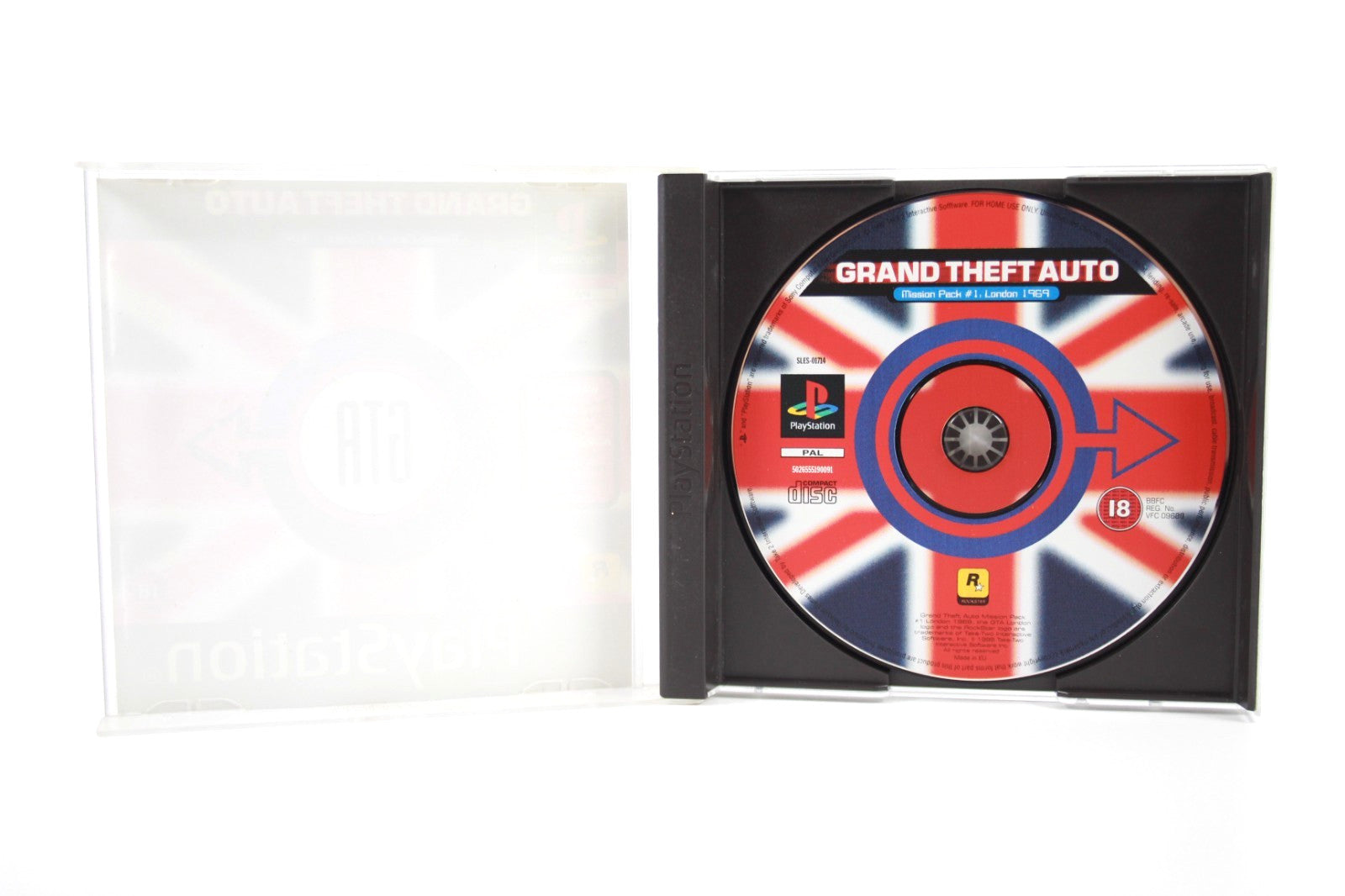 Grand Theft Auto: Mission Pack 1 London 1969 - PlayStation (PS1) [PAL] WARRANTY