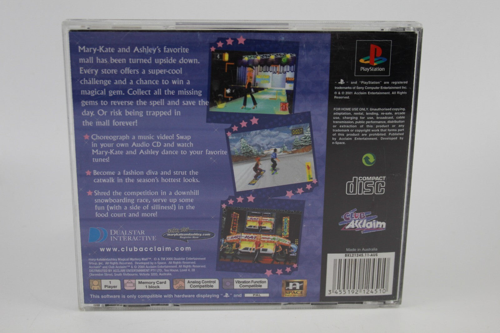 Mary-Kate and Ashley: Magical Mystery Mall (PS1) [PAL] - MaryKate