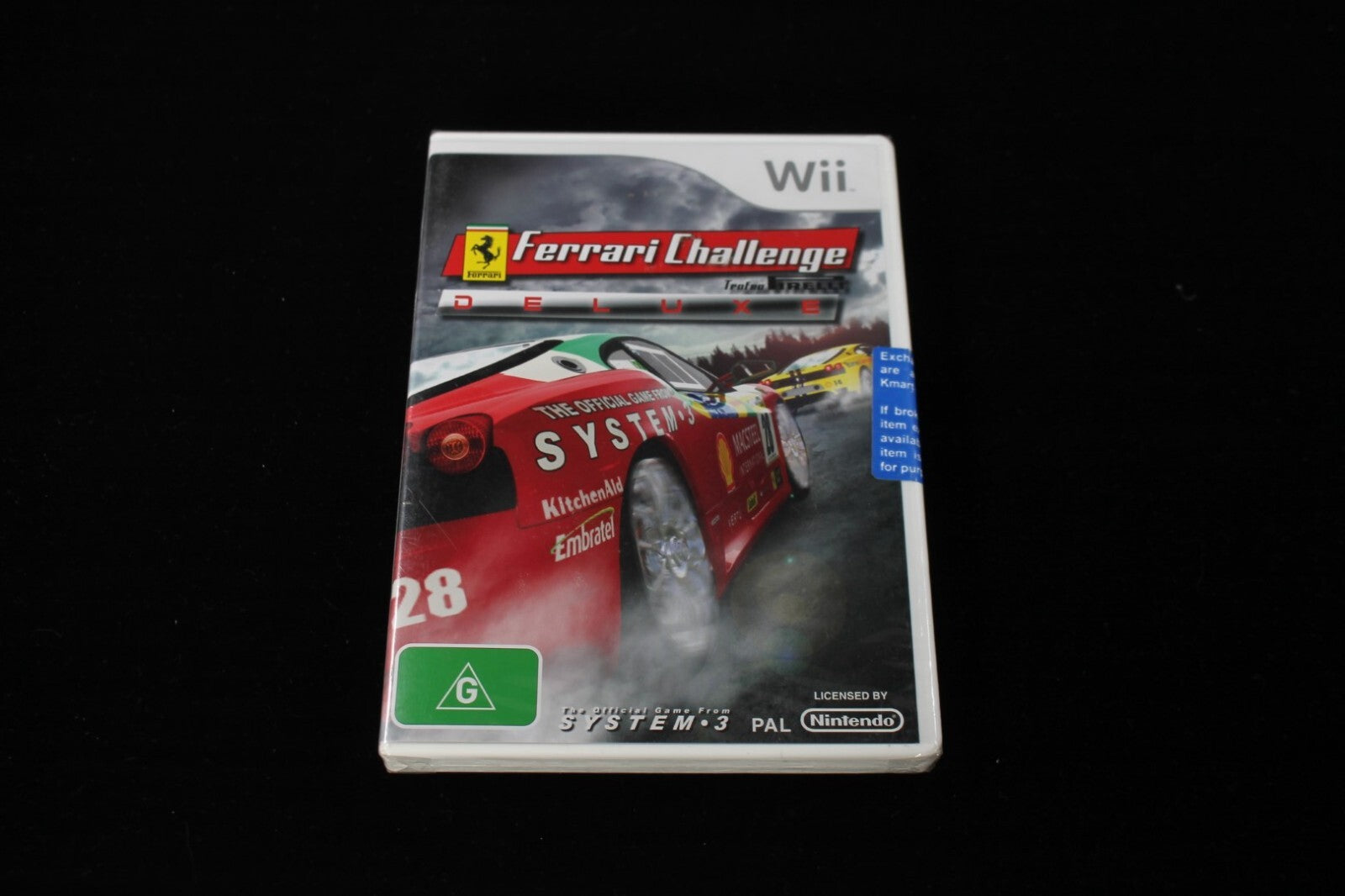 Ferrari Challenge Deluxe - NEW & SEALED (Wii) [PAL] - WITH WARRANTY