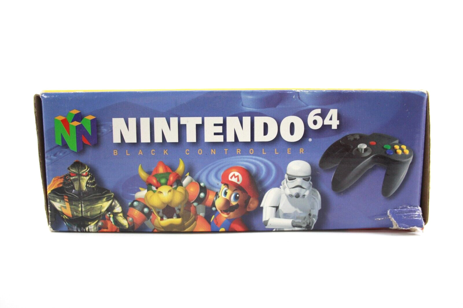 Genuine, Official Nintendo 64 (N64) Controller Boxed [Black] *NO INSERTS*
