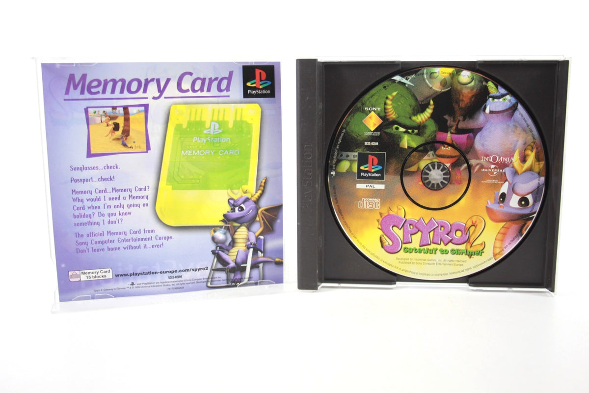 Spyro 2 Gateway to Glimmer  PS1 PlayStation 1 PAL - VGC - Free Post