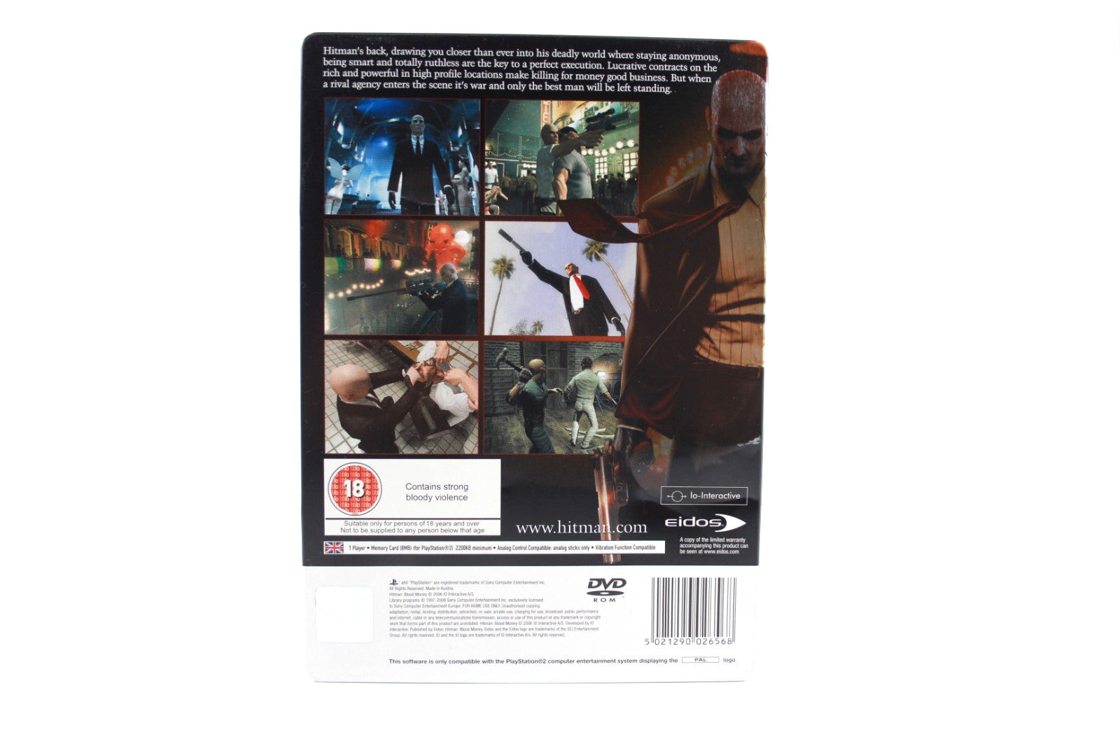 Hitman Blood Money (Steel Book) - PlayStation 2 (PS2) [PAL] - WITH WARRANTY