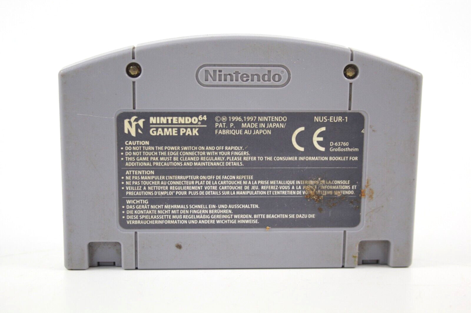 Banjo Kazooie [CART ONLY] - Nintendo 64 (N64) [PAL] - WITH WARRANTY