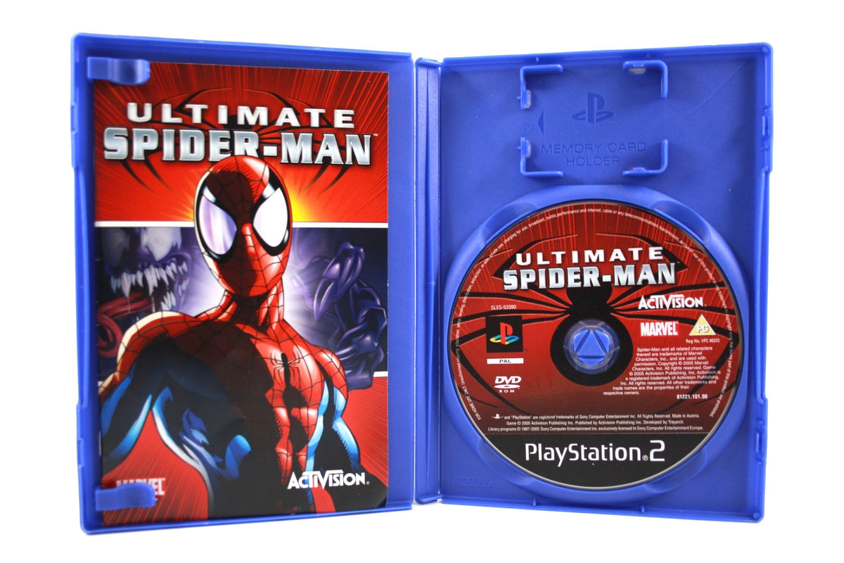 **MINT DISC** Ultimate Spider-Man (PS2) [PAL] - SpiderMan [Black Label]