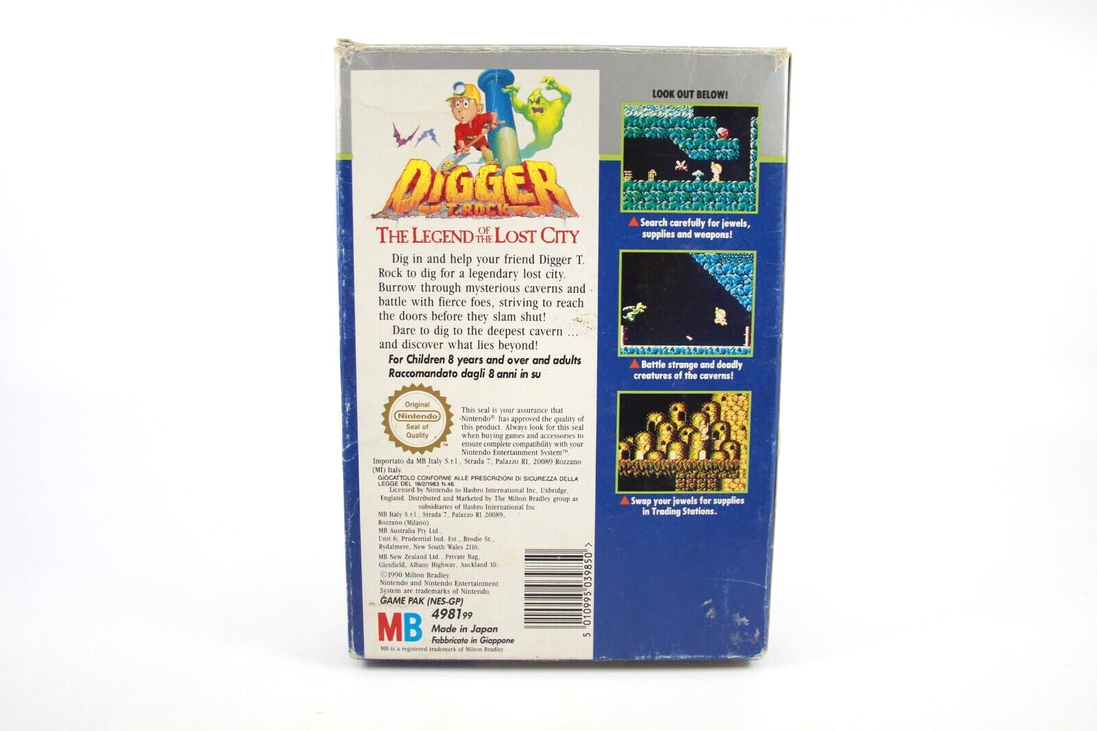Digger T. Rock - Nintendo Entertainment System (NES) [PAL] - WITH WARRANTY