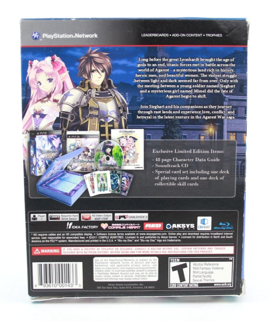 Record of Agarest War Zero Collector's Edition - Sony PlayStation (PS3) [NTSC-U]