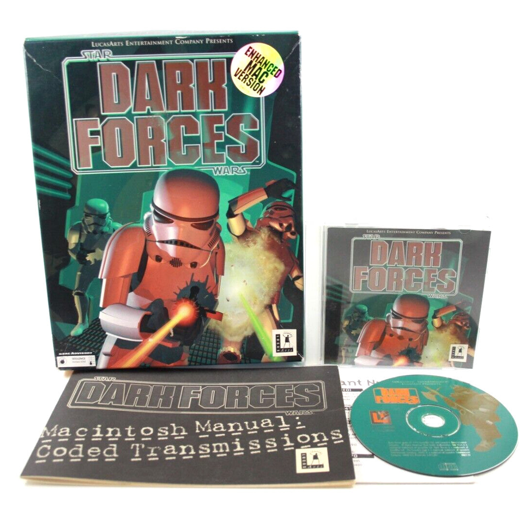 Star Wars: Dark Forces [BIG BOX] Enhanced MAC (Macintosh) Version - LucasArts