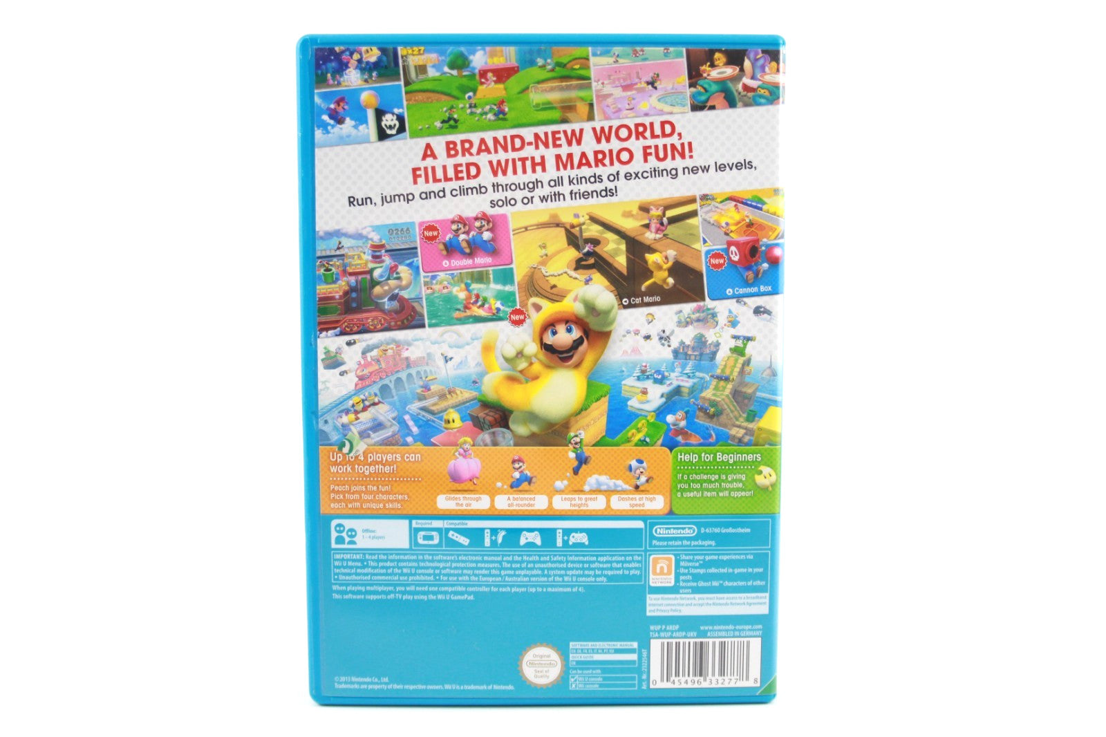 Super Mario 3D World - Nintendo Wii U [PAL] - WITH WARRANTY