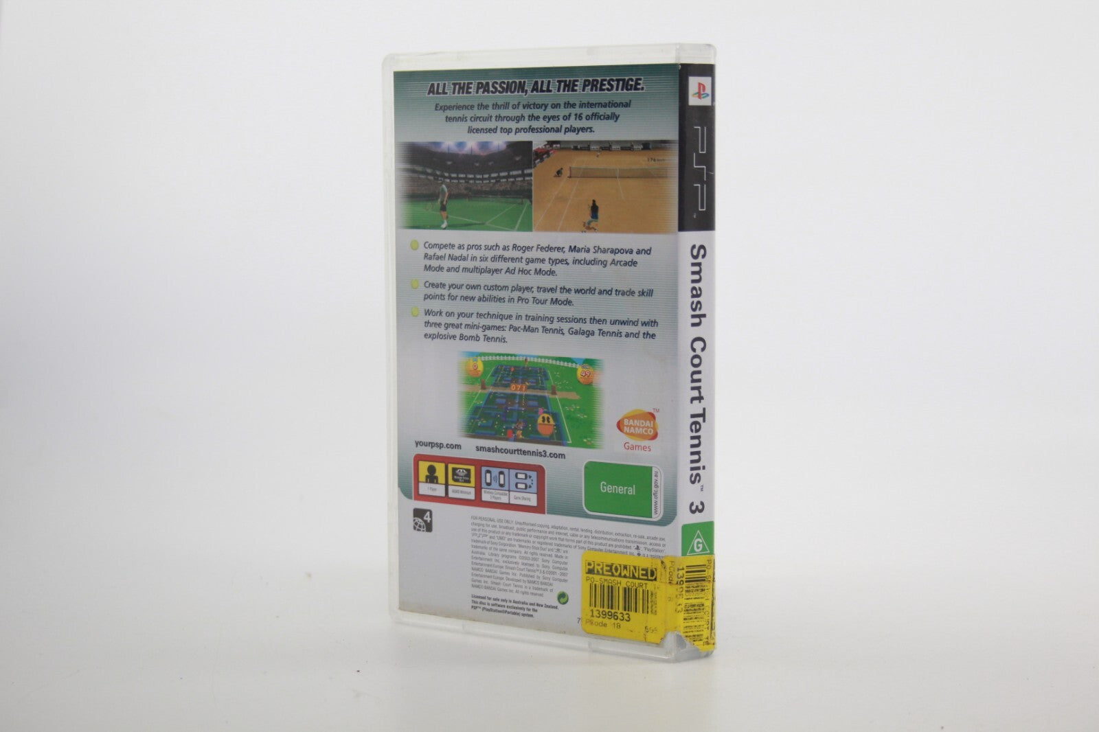 Smash Court Tennis 3 - PlayStation Portable (PSP) [PAL] - WITH WARRANTY