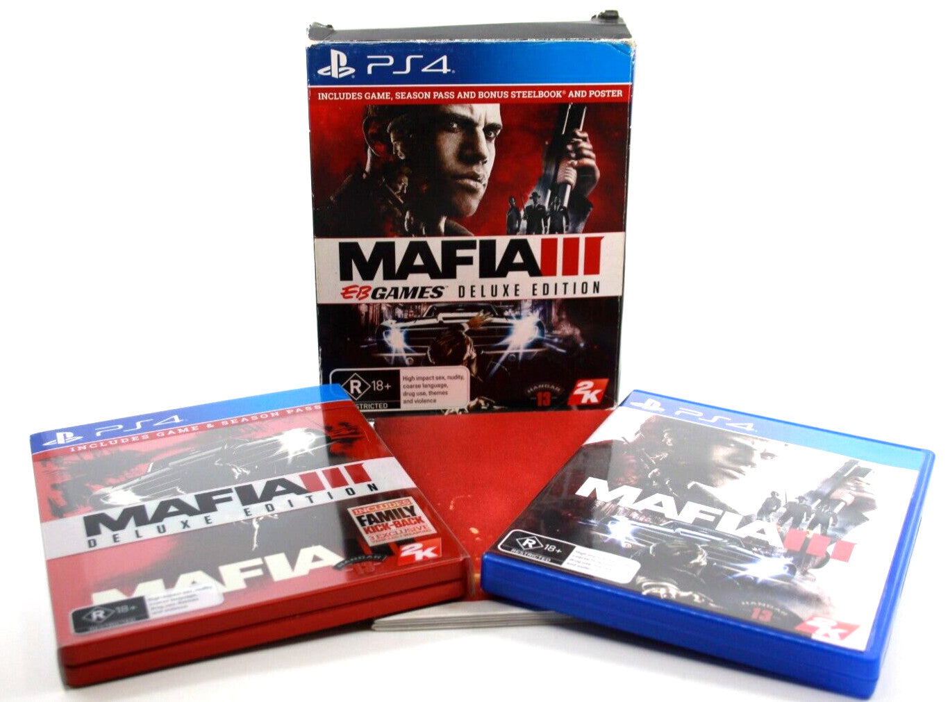 Mafia III: Deluxe Edition - Poster & Steelbook (PS4) [PAL] WARRANTY