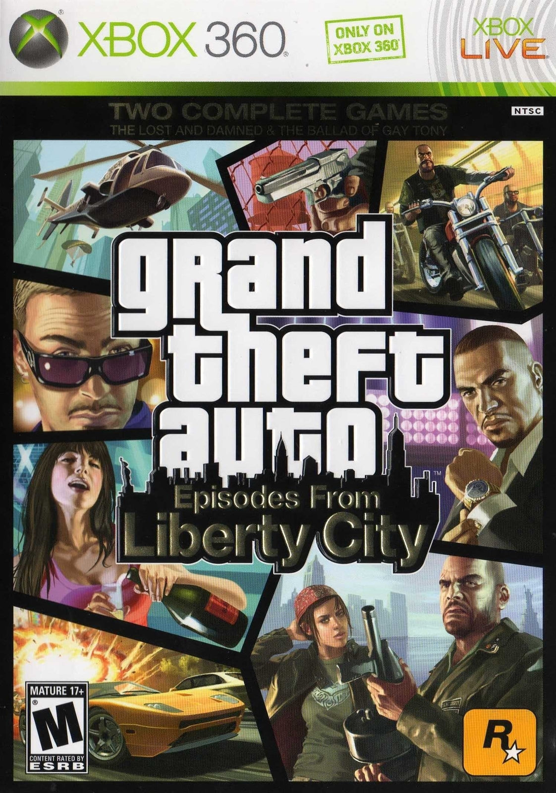 Grand Theft Auto: Episodes from Liberty City (Xbox 360) [PAL] - WITH WARRANTY