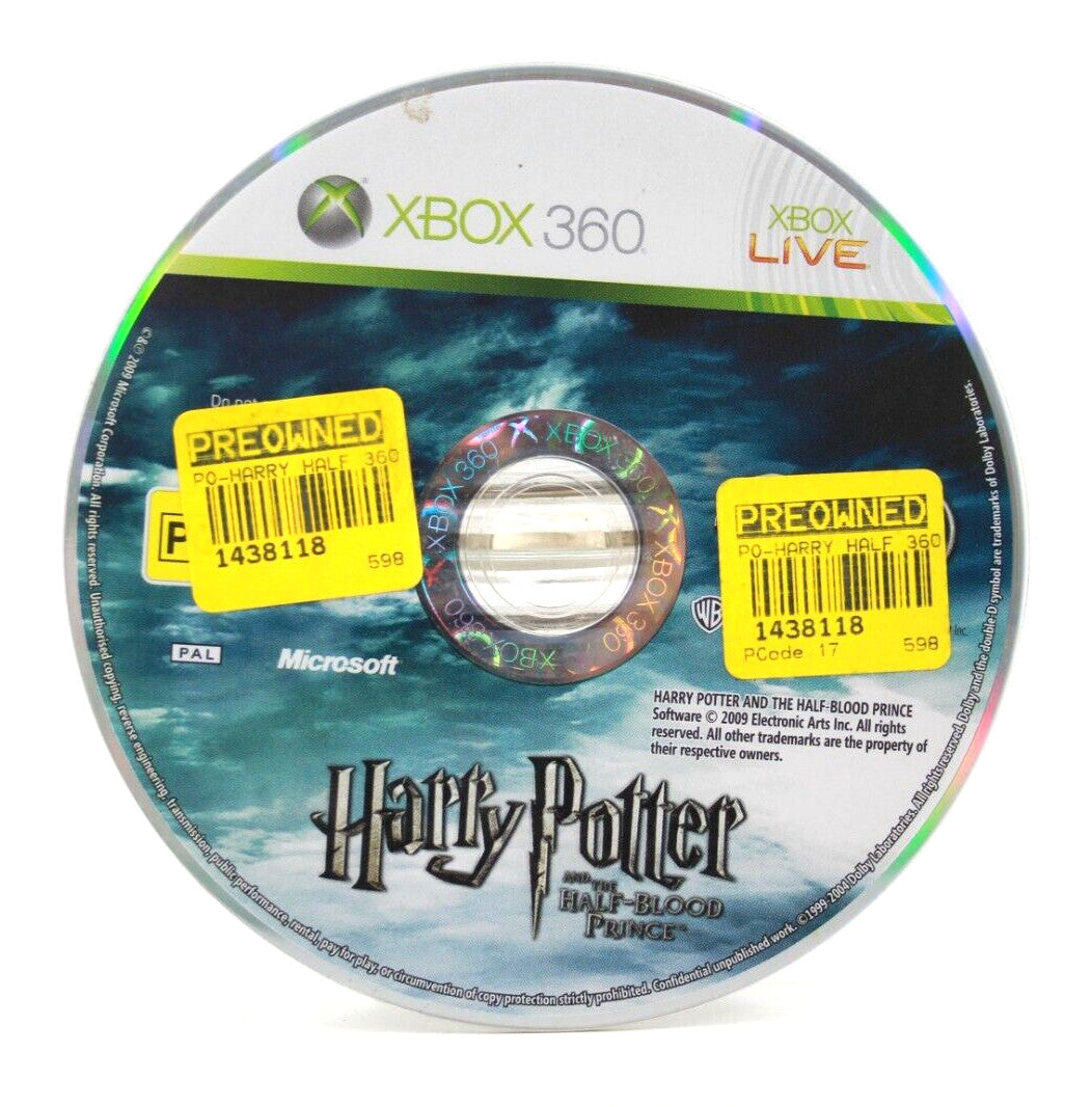 Harry Potter and the Half-Blood Prince [DISC ONLY] - Xbox 360 [PAL] - WARRANTY