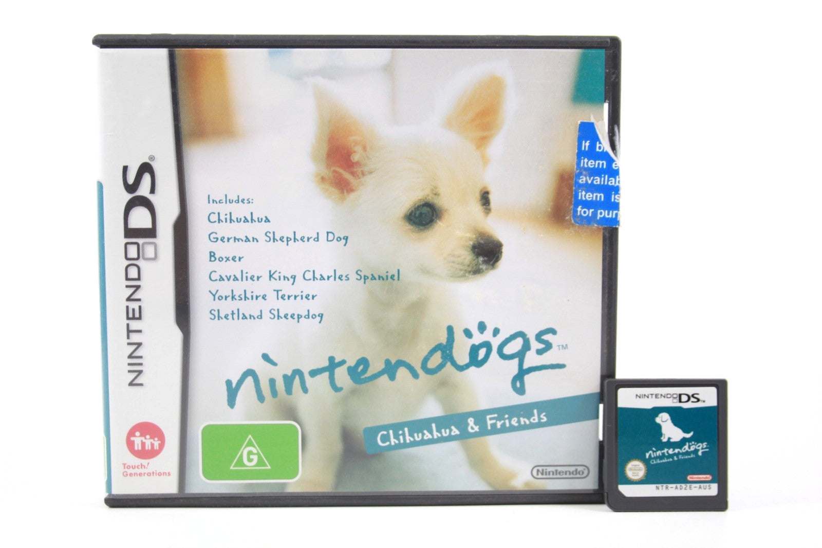 Nintendogs Chihuahua & Friends - Nintendo DS [PAL] - WITH WARRANTY