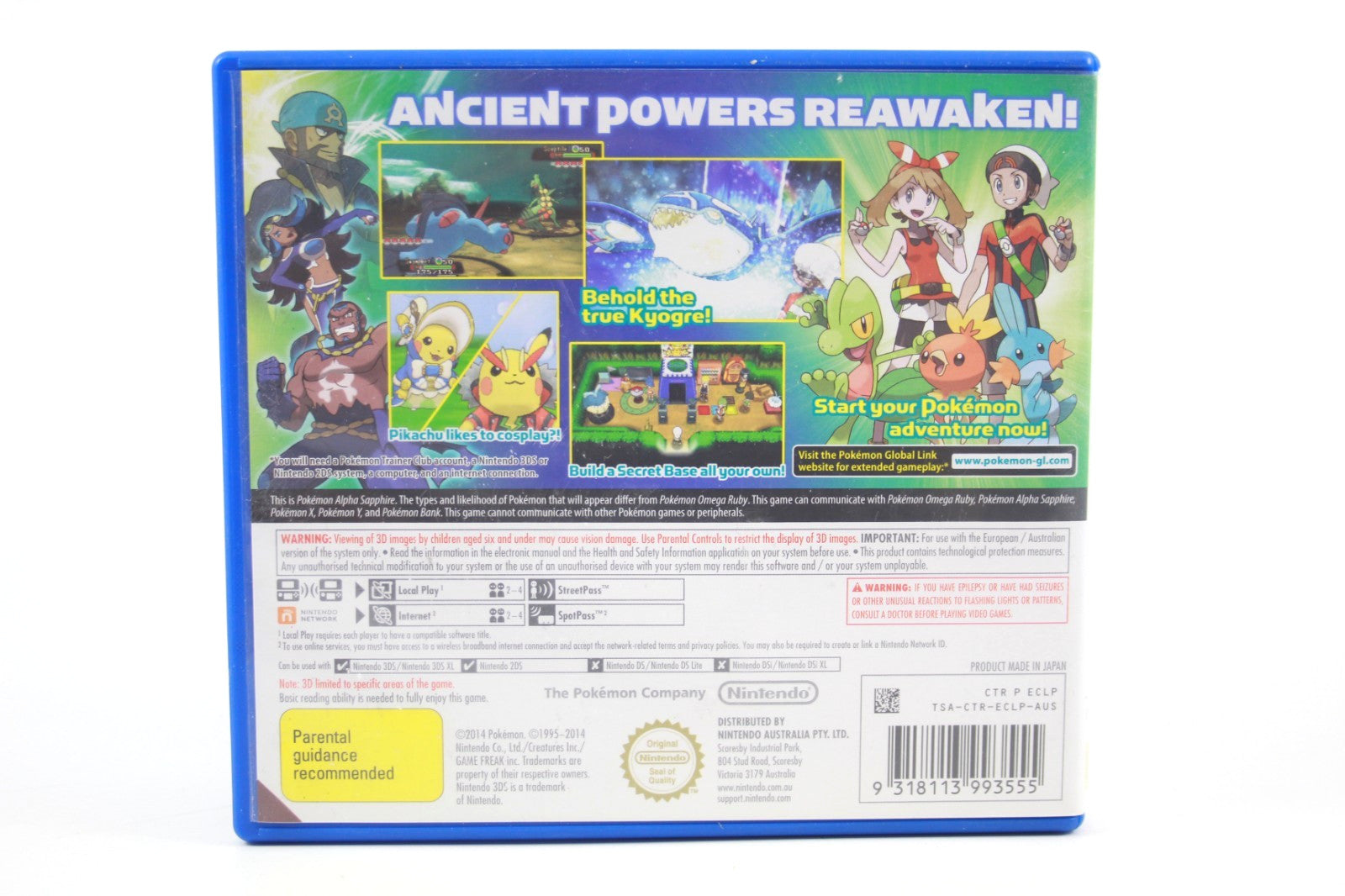 Pokémon Alpha Sapphire - Nintendo 3DS [PAL] - WITH WARRANTY