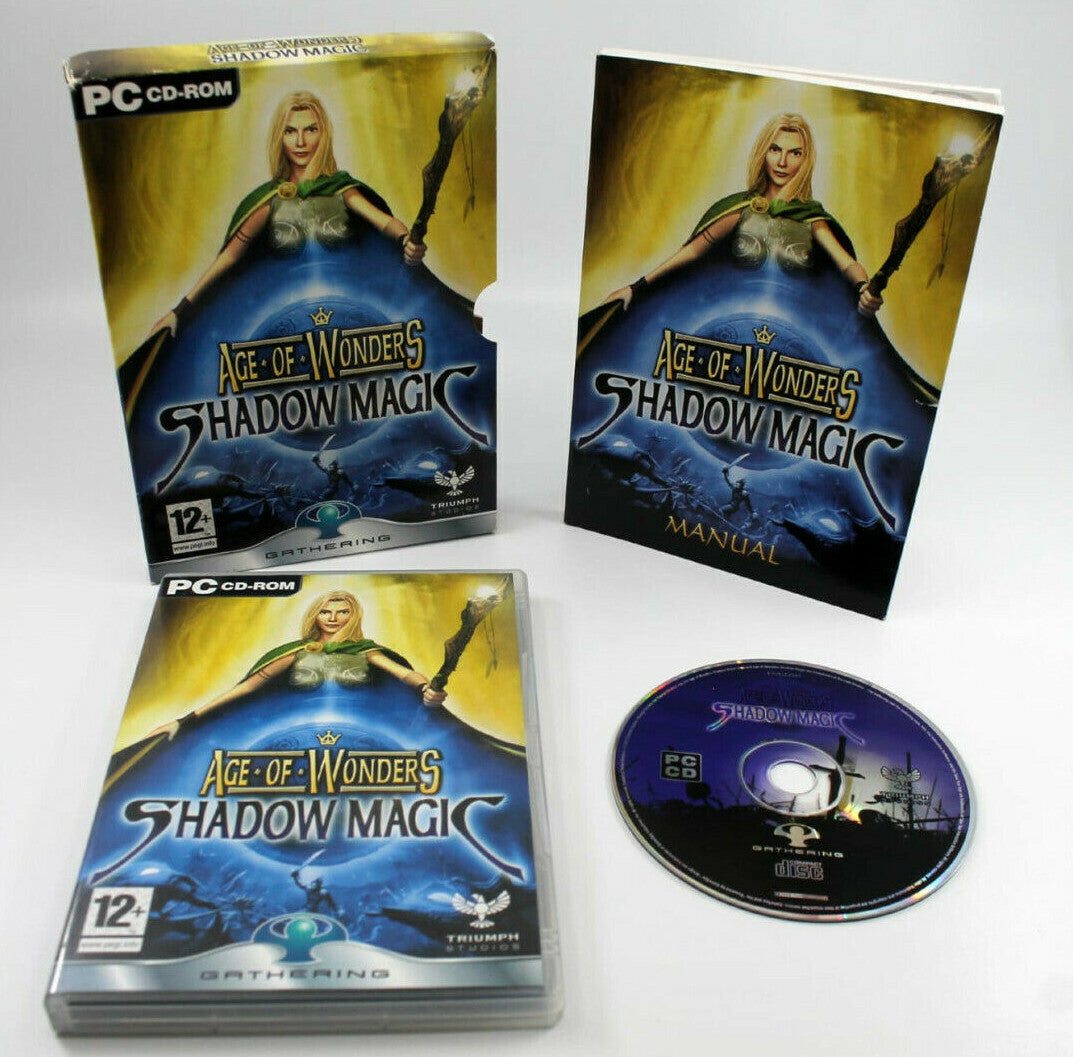 Age of Wonders: Shadow Magic game for PC/Windows - Small Box - Boxed