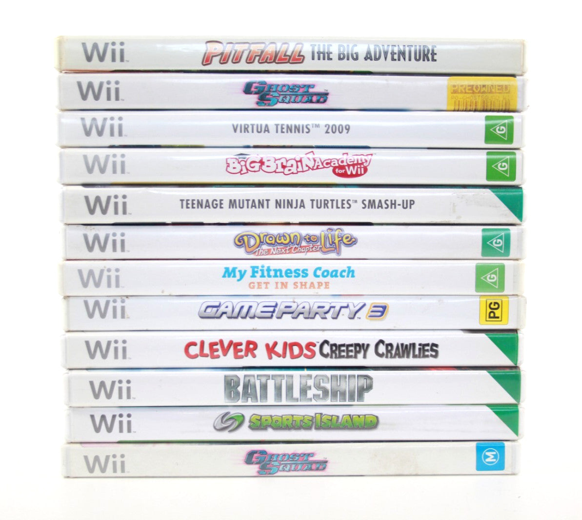 x12 Nintendo Wii Video Game Bundle Lot (12 Games)