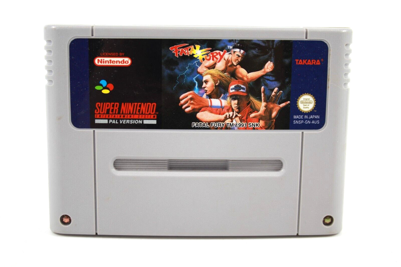 Fatal Fury - Super Nintendo (SNES) [PAL] - WITH WARRANTY