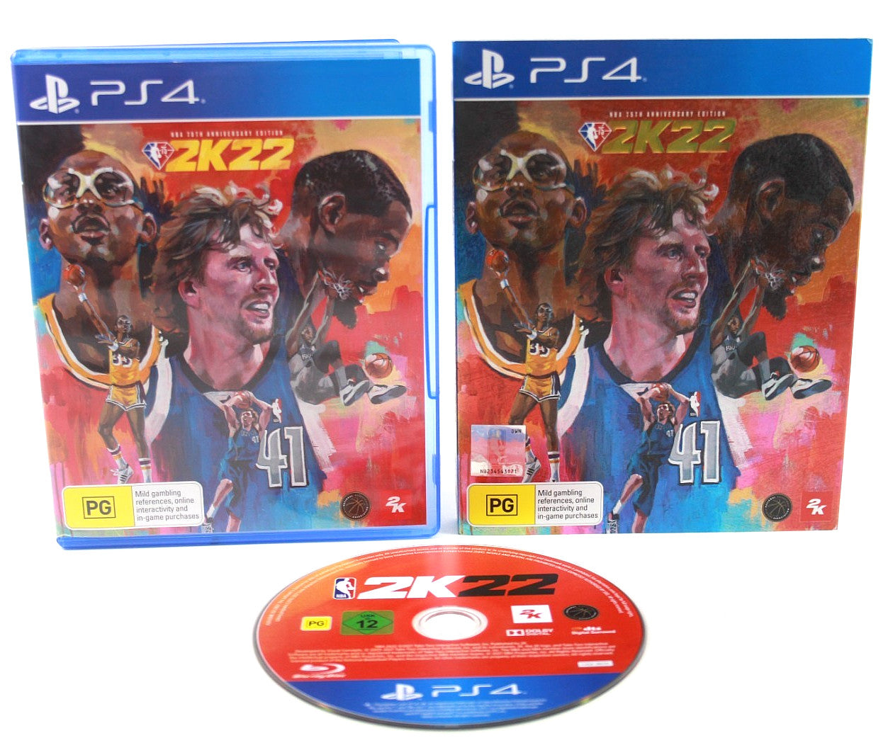 NBA 2k22 75th Anniversary Edition - PlayStation 4 (PS4) [PAL] - WITH WARRANTY