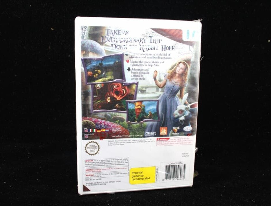 Alice In Wonderland - Nintendo Wii [PAL] *Brand New/Sealed*