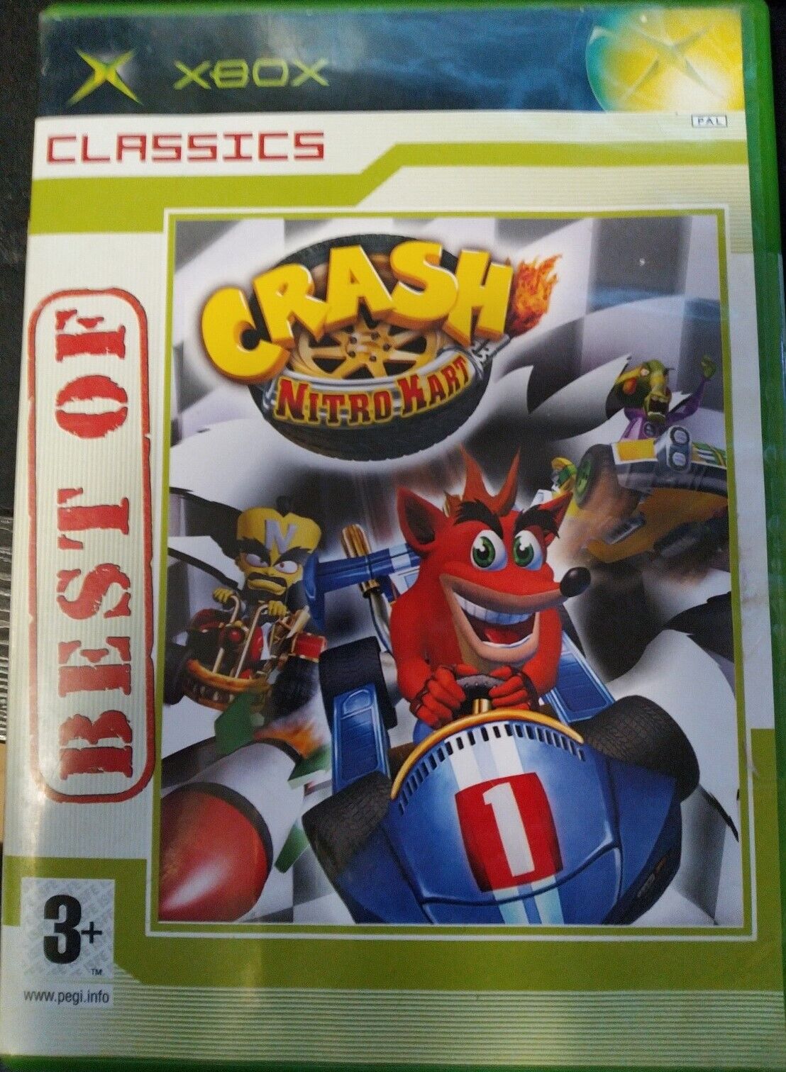 Crash Nitro Kart [BEST OF CLASSICS] (Original Xbox) [PAL] - WITH WARRANTY