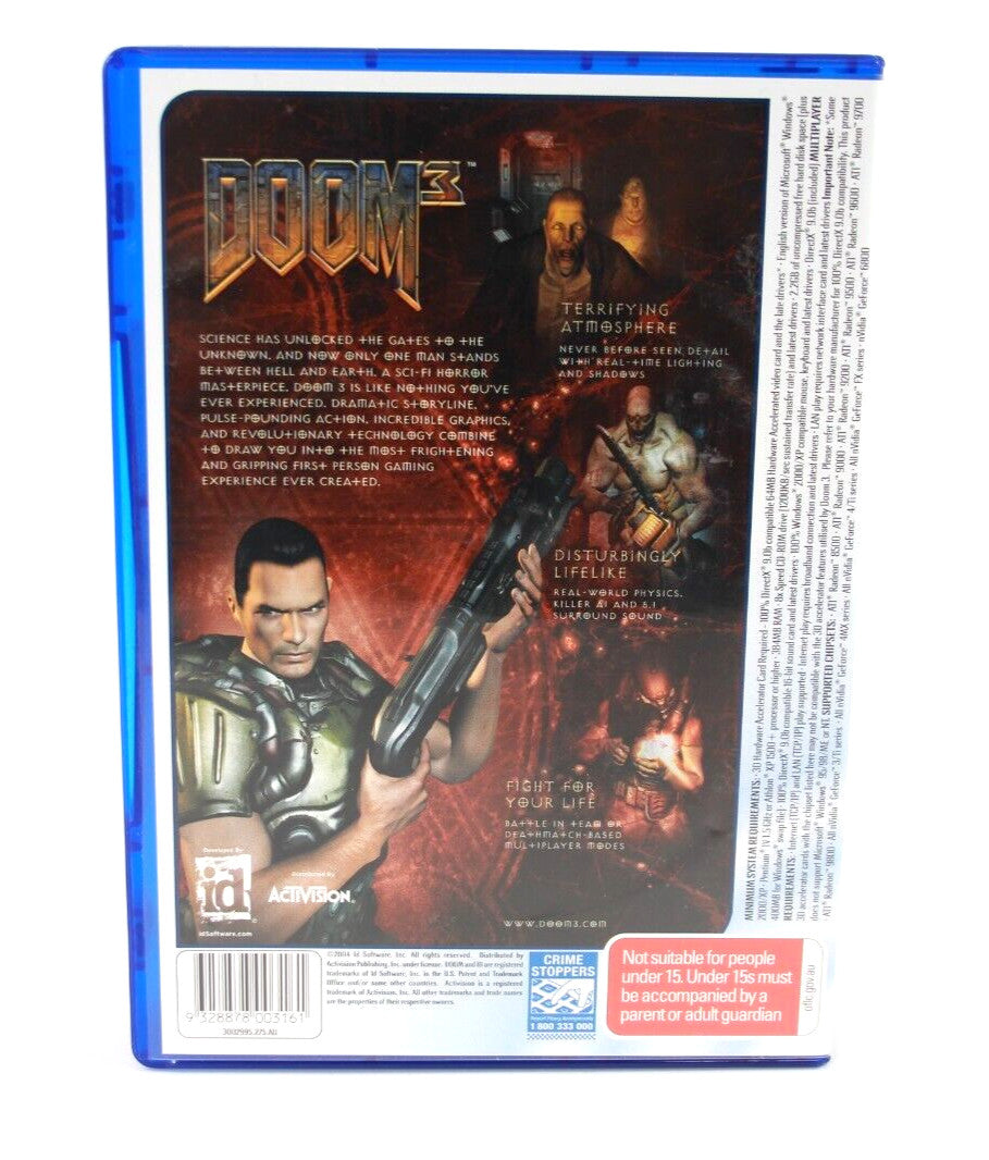 Doom 3 (PC Essentials) - PC-DVD ROM [PAL] - WITH WARRANTY