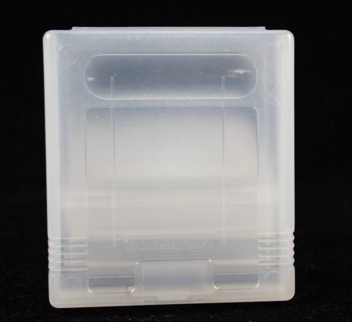 Genuine, Official Nintendo Game Boy Game Cartridge Case (Clear) - Lot of 6