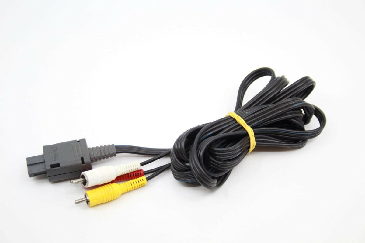 Genuine, Official, Authentic AV Lead/RCA Cable for N64/SNES/GameCube (PAL)