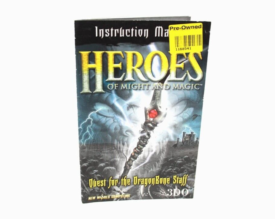 Heroes of Might And Magic Quest - Sony PlayStation 2 (PS2) **MANUAL ONLY** [PAL]