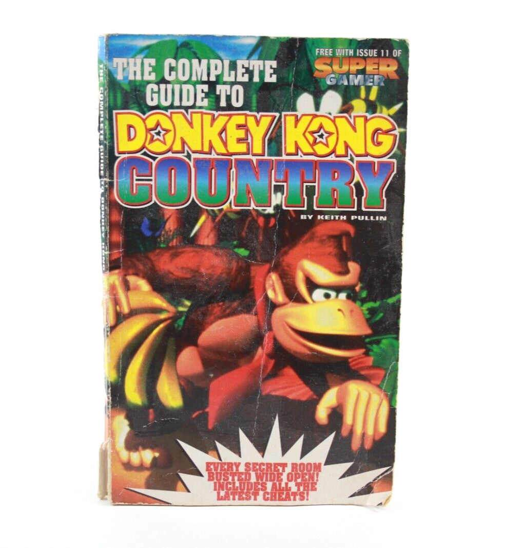 The Complete Guide To Donkey Kong Country Guide Book - Super Gamer