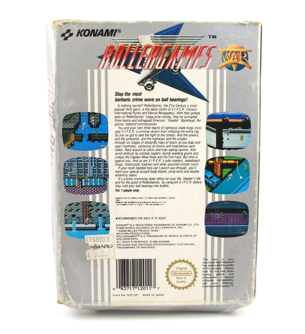 Rollerball - Nintendo Entertainment System (NES) [PAL] - WITH WARRANTY