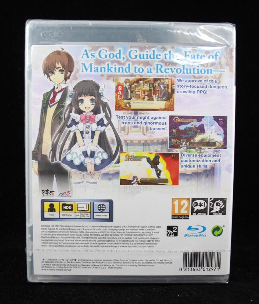 The Guided Fate Paradox [BRAND NEW/SEALED] - PlayStation 3 (PS3) [PAL]