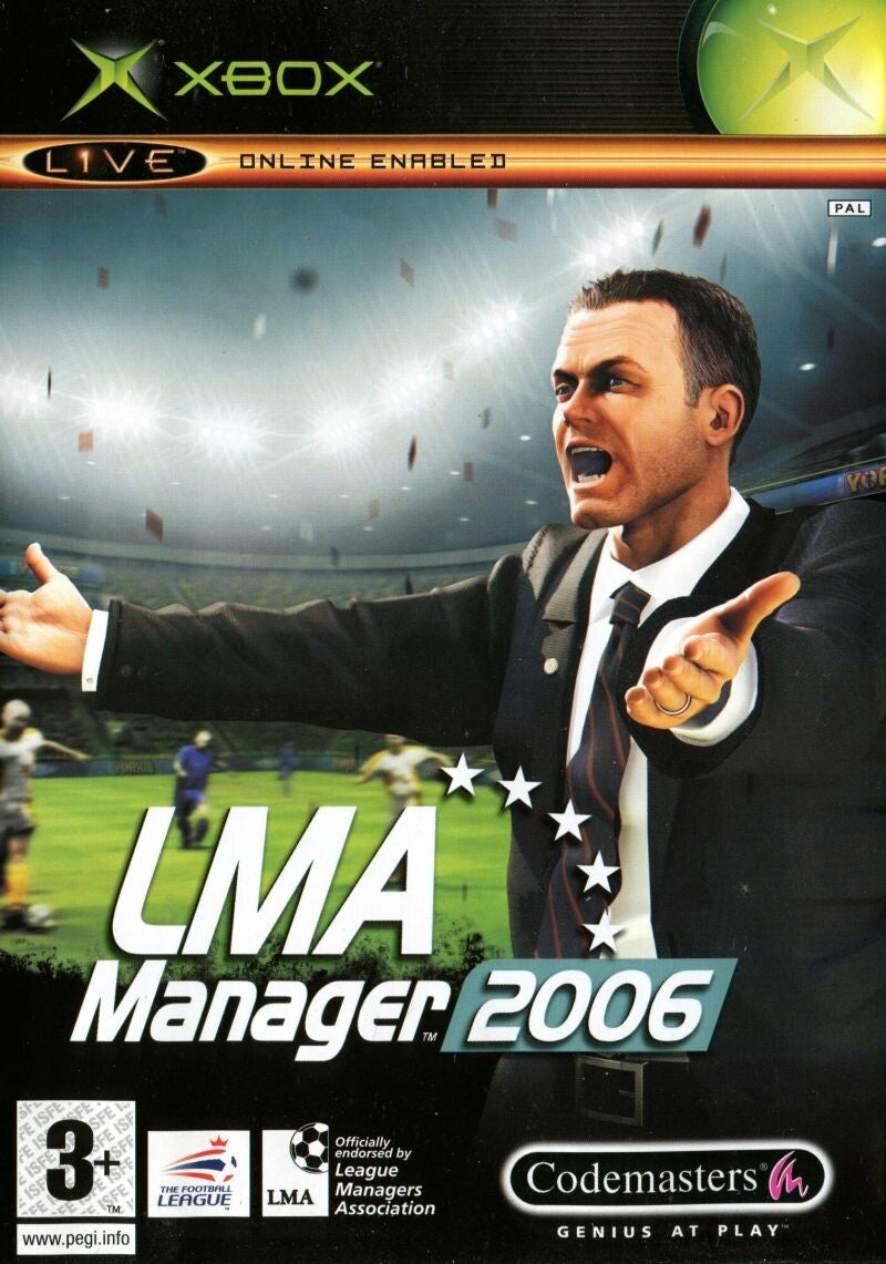 LMA Manager 2006 (Original Xbox) [PAL] - WITH WARRANTY
