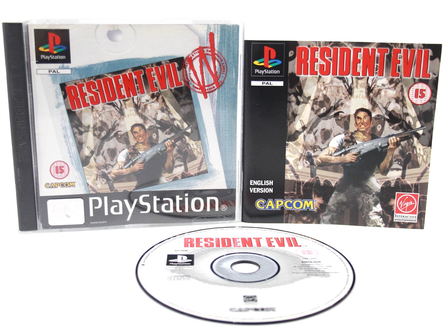 Resident Evil - PlayStation (PS1) [PAL] - WITH WARRANTY